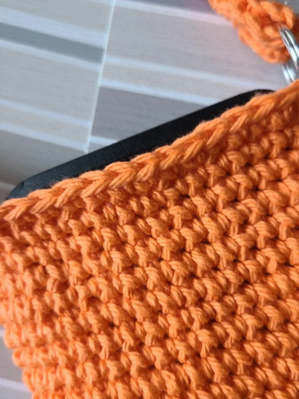Handmade Crochet Cell Phone Case Holder Crossbody Bag Halloween Thanksgiving